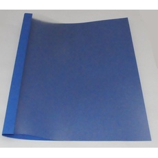 Bild 50 LMG Thermo-Bindemappen blau Leinenkarton für 15 - 20 Blatt