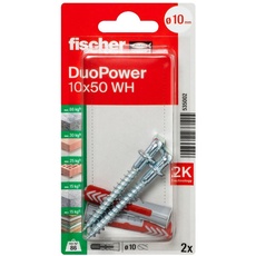 Bild DuoPower 10 x 50 WH K NV Dübelset 50mm 535002 1 Set
