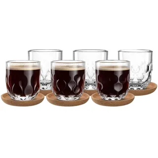 LEONARDO Latte Macchiato Glas 0,22 l 6-tlg.
