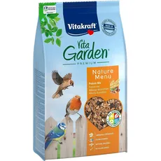 Vitakraft Vita Garden, Wildvogelfutter, mit vielen tierische Proteinen, umweltschonend, Ambrosia controlled, ohne Zusatz von Zucker (1x 1kg)