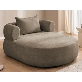 Home Affaire Sessel LUSSAC Polyester 123 x 78 x 157,5 cm Braun