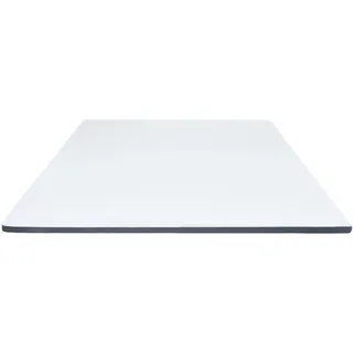 vidaXL Boxspringbett-Matratzenauflage 200 x 200 x 5 cm Mittelweich - Weiß