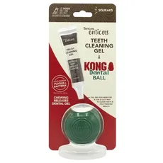 Tropiclean KONG Dental Ball Large incl Dental Gel. 35 ml.