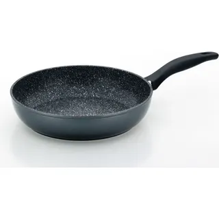 Kela Pfanne Stoneline Aluminium schwarz 6,5cm 28cmØ, 15476 - Schwarz