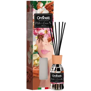 Ordinett Raumduft Diffusor mit Zwischenmücken | Lavendel | 125 ml | Intensives und langlebiges Aroma | einsetzbar in jedem Raum