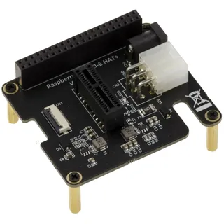 KALEA-INFORMATIQUE Erweiterungsplatte für Raspberry PI zum Hinzufügen eines PCIe x1-Anschlusses PCIe-Steckverbinderbasis für PI5 Hat+.