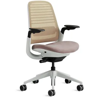 Steelcase Series 1 Ergonomischer Bürostuhl mit LiveBack Lumbalstütze und 4D-Armlehnen Linse