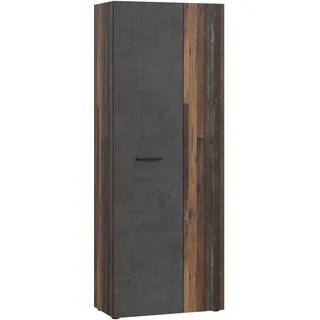 Forte »NET306« Mehrzweckschrank, inklusive Einlegböden, verschiedene Dekore, grau