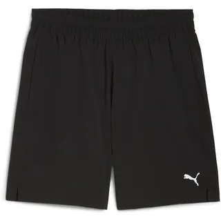 Puma Unisex M Tad Foundations 7" Woven W/Zip Pockets Gewebte Shorts, Puma Schwarz, 3XL EU