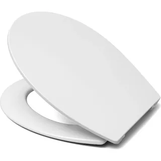 Hamberger O100 WC-Sitz weiß mit Edelstahlscharnier