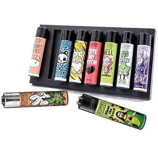 FIRE-Board® von FIRE-FLOWTM (für 8 Clipper Feuerzeuge) Sammel-Board für Clipper® Classic Large Feuerzeuge – Offizielles Clipper® Zubehör, FB08-B