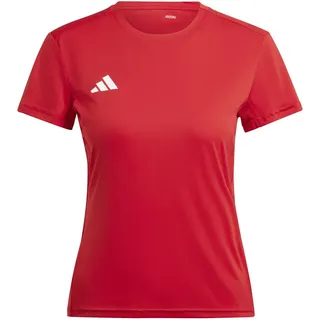 adidas Adizero Essentials Laufshirt Damen - team power red 2 XS