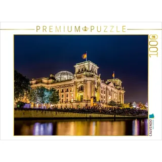 CALVENDO Puzzle Berlin Reichstag 1000 Teile Puzzle quer | Lege-Größe cm Foto-Puzzle für glückliche Stunden