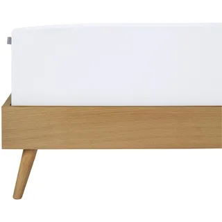 SCHIESSER Spannbettlaken Jersey-Elasthan 100 x 200 cm weiß