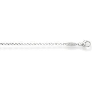 Thomas Sabo »Erbskette, X0001-001-12-L42V, -L80, -M, -S« THOMAS SABO silberfarben