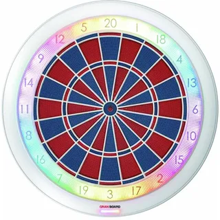 GranBoard 132 Smartboard, Turniermaße, Schwarz, Weiß, Rot, Grün