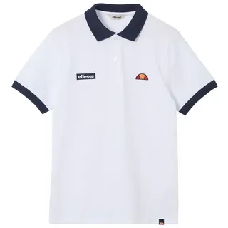 Ellesse Lessepsia Kurzarm-poloshirt Weiß/Navy L