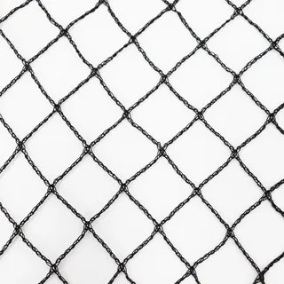Aquagart Teichnetz 5m x 4m schwarz Fischteichnetz Laubnetz Netz Vogelschutznetz robust
