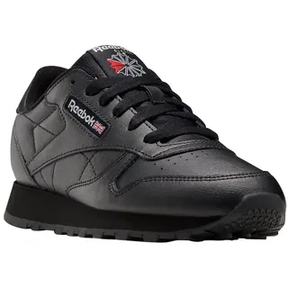 Reebok Classic Leather Kinder Schwarz 37