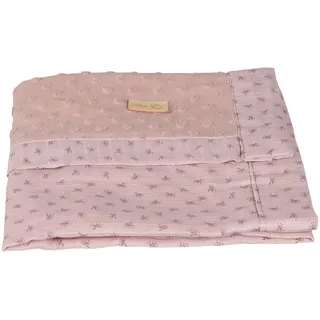 roba Babydecke Lil Planet GOTS zertifiziert - Rosa / Mauve