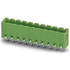 PHOENIX CONTACT MSTBVA 2,5 HC/7-G Leiterplattengrundleiste, Grün, 2.5mm2 Nennquerschnitt, 7 Anzahl der Anschlüsse, MSTBVA 2,5 HC/..-G Artikelfamilie, 5mm Rastermaß, 50 Stück