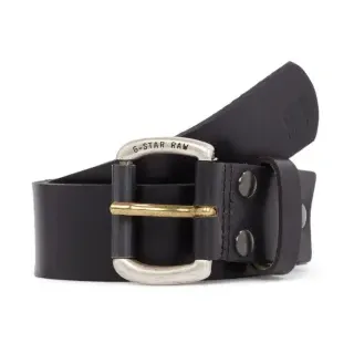 G-Star für Herren. D20177-3127-990 Dast Ledergürtel schwarz (80 cm), Lässig