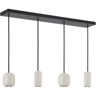 Dieter Knoll Hängeleuchte , Sandfarben , Metall , 12.5x150x90 cm , RoHS, Reach, Europäischer Sicherheitsstandard , höhenverstellbar , Lampen & Leuchten, Leuchtenserien