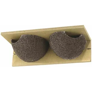 CJ Wildlife Nistkasten Holzbeton Doppelnest Grau 37,5 cm x 16 cm x 11 cm