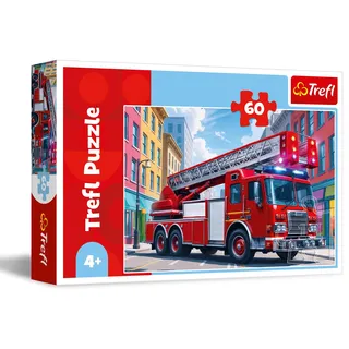 Trefl 60tlg. Puzzle "Feuerwehr" - ab 4 Jahren