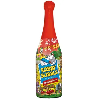 Robby Bubble Apple Cherry Kinderpartygetränk aus Mehrfruchtsaft 750ml