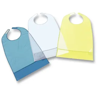 Suprima Ess-Schürze PVC mit Auffang und Klettverschluss 1 St.