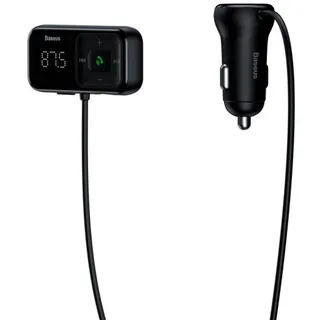 Baseus Baseus, Car Bluetooth MP3 Player T Shaped S-16 Black OS