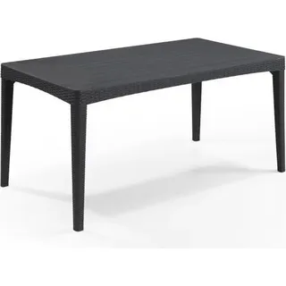 ALLIBERT JARDIN Tabelle 6 Personen Girona Wucker Round Graphite