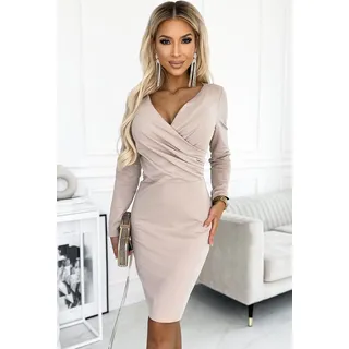 Numoco Minikleid für Frauen Hilda beige L - Beige