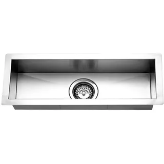 Houzer CTB-2385 Contempo Trough Serie Unterbau Edelstahl Bar/Prep Sink