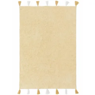Lytte Kinderteppich waschbar Malu Gelb 150x220 cm , Textil , Beton Optik , Rechteckig , 150x220 cm , Oeko-Tex® Standard 100 , für Fußbodenheizung geeignet , Teppiche und Böden, Teppiche, Kinderteppiche