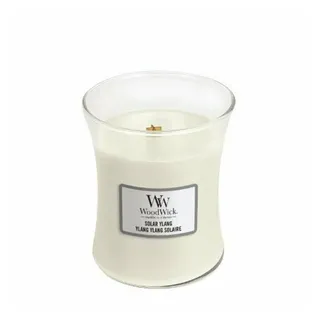Woodwick Solar Ylang Duftkerze 275 g beige