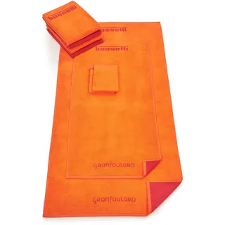 Bassetti Shades Seifentuch, Baumwolle, Mandarine, 30x30
