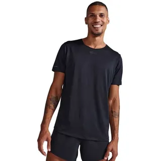 2xu Light Speed Tech Kurzarm-t-shirt - Black / Black Reflective - M