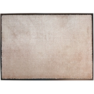 Schöner Wohnen Miami Uni rechteckig, 7 mm Höhe: 0,7 cm x 70 cm beige