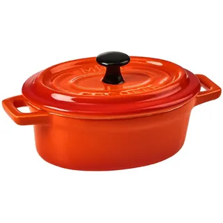 Butlers Auflaufform C'est Si Bon , Orange , Stein , 9x7x14 cm , Kochgeschirr, Auflaufformen