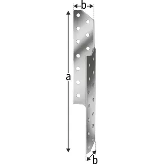 Simpson Sparrenpfettenanker SPF -  290 / 0,21 / rechts