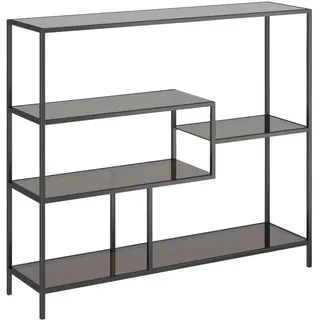 Kare Bücherregal 100 x 115 x 30 cm Schwarz