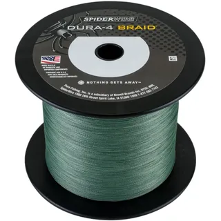 Spiderwire Dura 4, Geflochtene Schnur 1800 M | Green | 0.100 mm