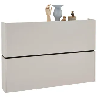 Voleo Schuhkipper , Kaschmir , Holzwerkstoff , 140x93x22 cm , Typenauswahl, Beimöbel erhältlich, hängend , Kleinmöbel