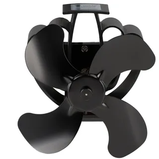 Valo Ofenventilator für Ofenrohr 18 x 15,2 x 18,3 cm schwarz