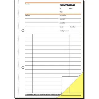 Sigel Lieferschein SD11 A5/2x40Bl