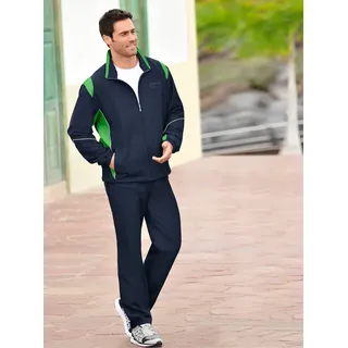 Freizeitanzug CATAMARAN, Herren, Gr. 58, grün (grün, marine), 100% Polyester, Sportanzüge Freizeitanzug