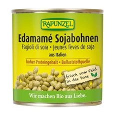 Rapunzel Bio Edamamé Bohnen: Grüne Sojabohnen in der 200g Dose
