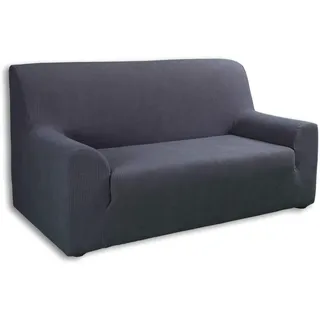 Tural – Grau Elastischer Sofabezug 1 Sitzer (Sessel Größe) (70-100cm) Valeta. Sofa-Überwürfe Sesselbezug Sesselhusse Sofaüberwurf. Erhältlich Größen.
